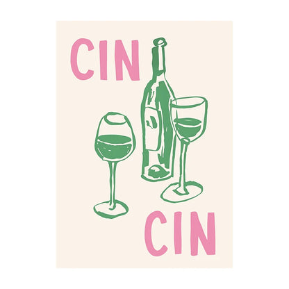 Minimalist Kitchen Wall Art Poster – Food Print for Home Decor