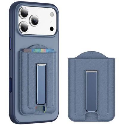 MagSafe Magnetic Leather Wallet Case – Card Holder Stand for iPhone 17 / Air / Pro Max