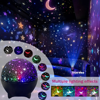 Galaxy Star Projector Night Light
