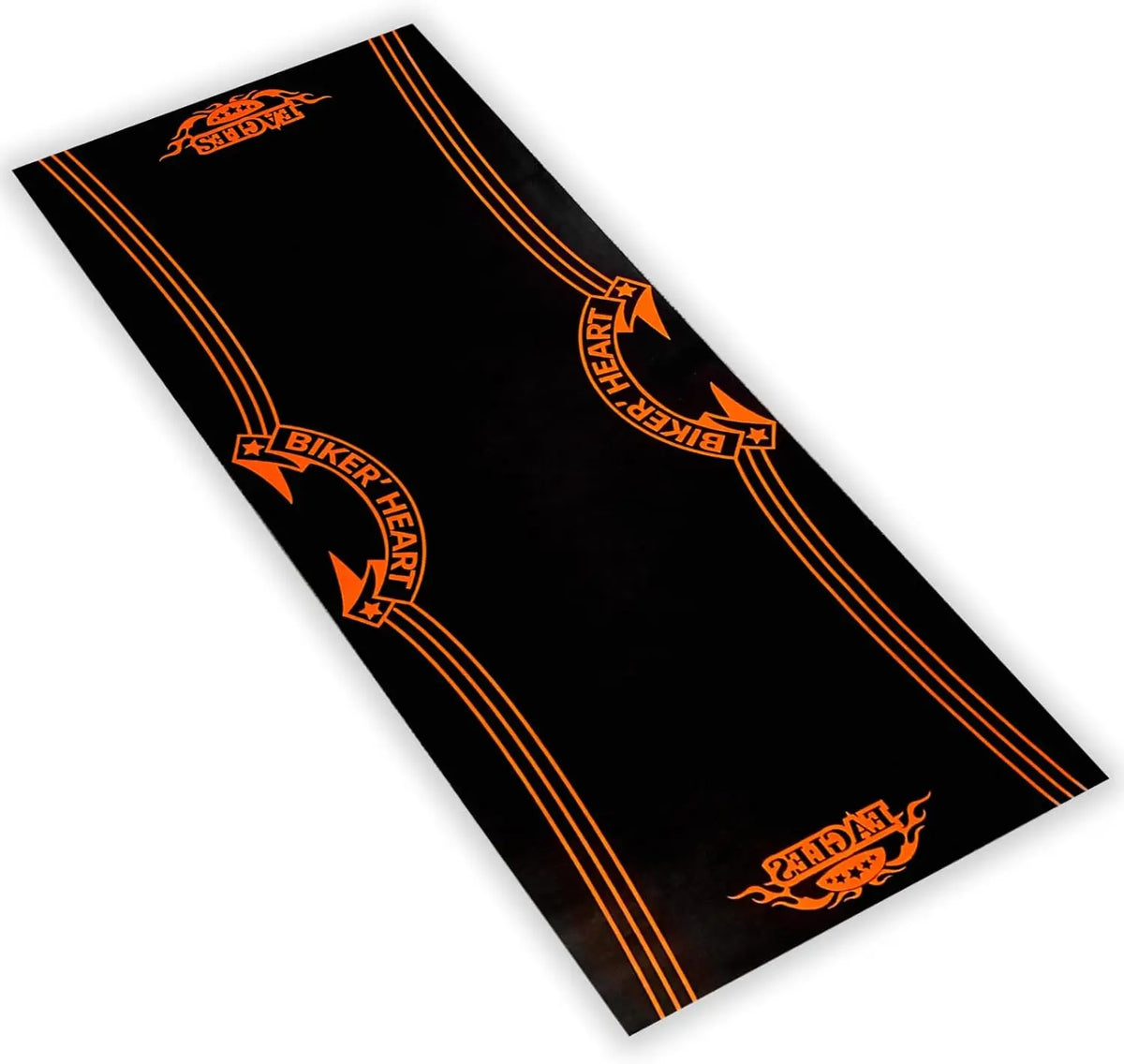 Motorcycle Parking Mat – Non-Slip Racing Floor Rug for Garage & Bedroom