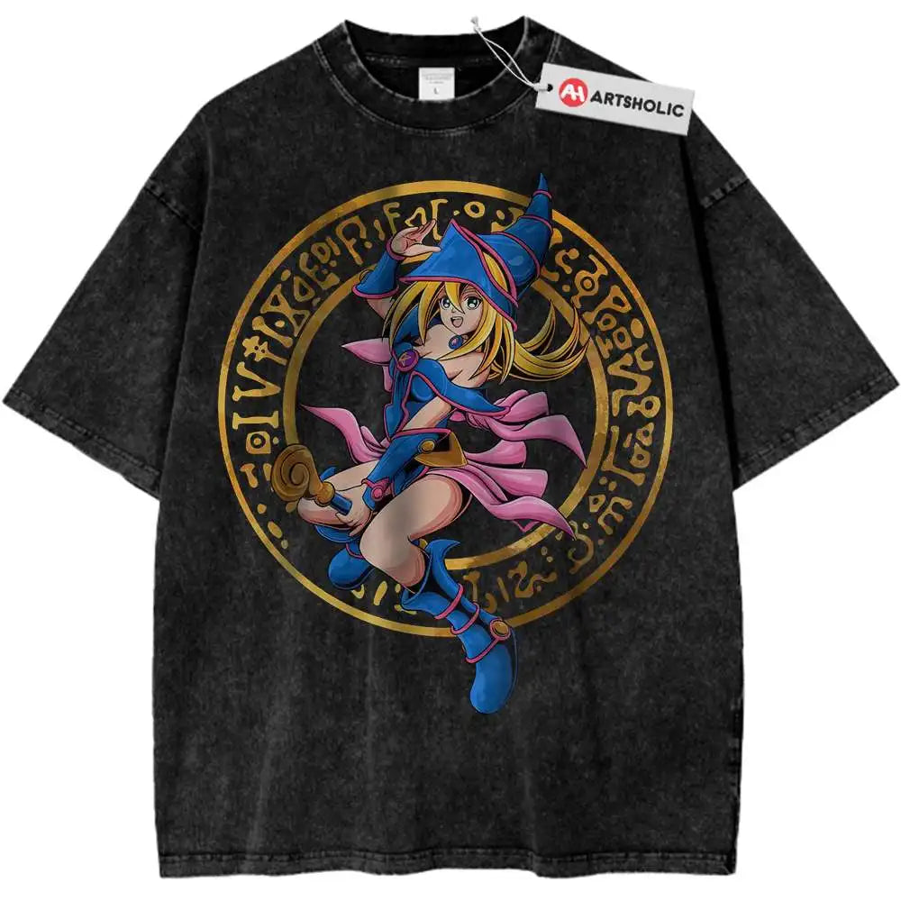 Yu-Gi-Oh Anime Graphic Washed T-Shirt – Unisex Short Sleeve Tee