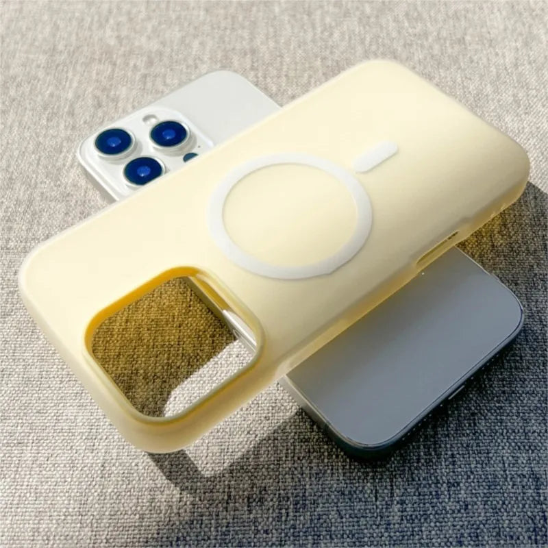MagSafe iPhone Case – Candy Color 2-in-1 Magnetic Cover