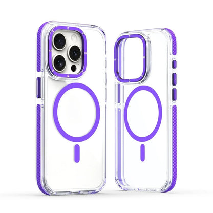 MagSafe Clear Phone Case for iPhone 15 14 13 12 Pro Max Plus – Shockproof Magnetic Cover
