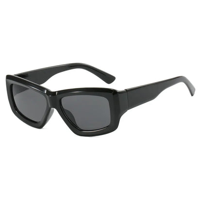 Cat Eye Sunglasses Women Men Y2K Retro Rectangle Shades
