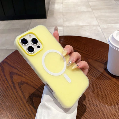 MagSafe Matte iPhone Case – Candy Colors | iPhone 11–17 Series