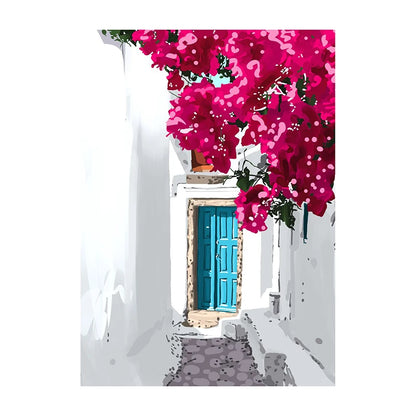 Tropical Illustration Canvas Wall Art – Boho Nature Poster