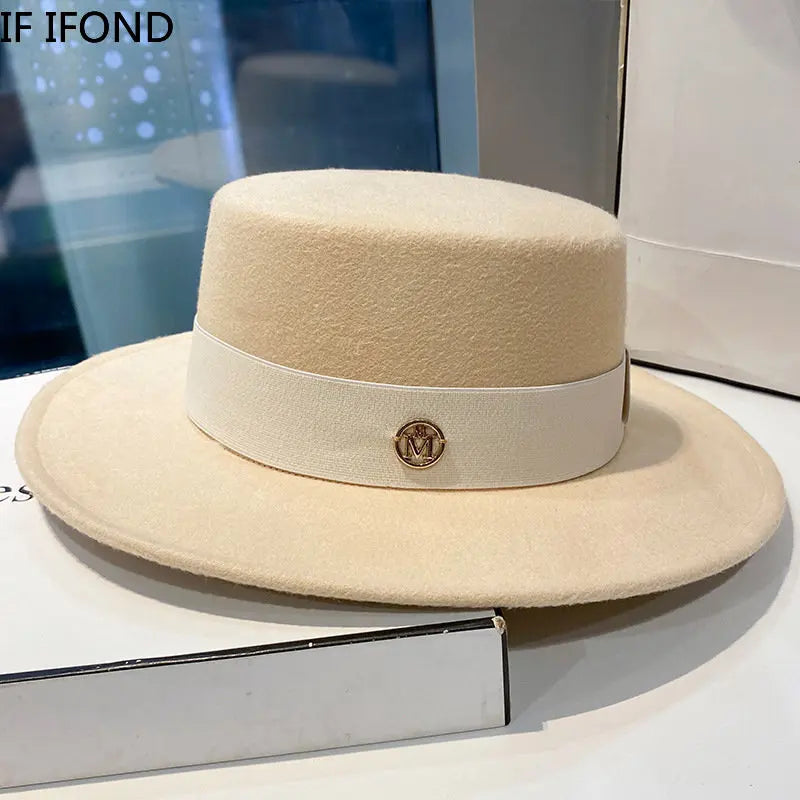 Fedora Hat – Elegant Felt Jazz Cap for Women & Men