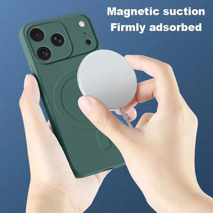 MagSafe Magnetic Liquid Silicone iPhone Case – iPhone 11 to 17 Series