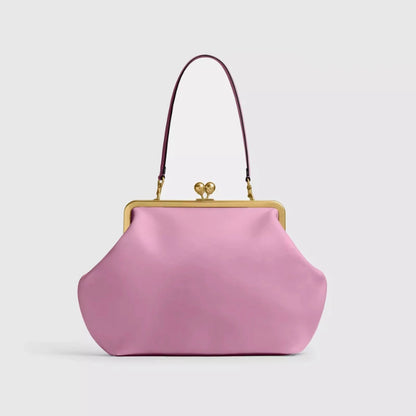 Luxury Design Clip Bag Fashion Largecapacity Frame Handbag