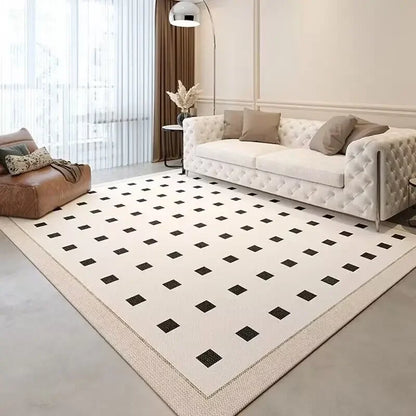 Nordic Style Area Rug – Soft Non-Slip Living Room & Bedroom Carpet