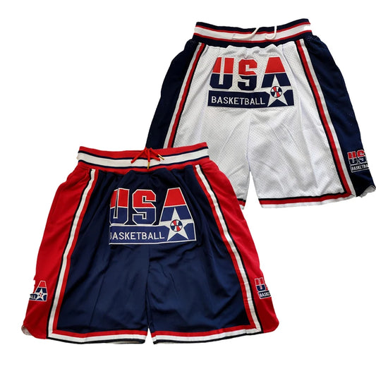 USA Basketball Shorts – 1992 Dream Team Retro Style