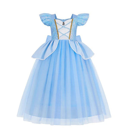 Cinderella Princess Ball Gown Costume Dress