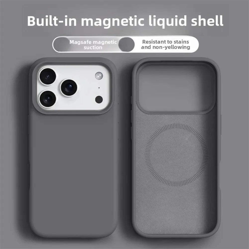 Liquid Silicone MagSafe iPhone Case – iPhone 17 & 16 Series