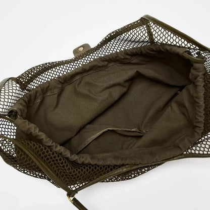 New PU Leather Wing Tote Bag Roomy Cluth Bag