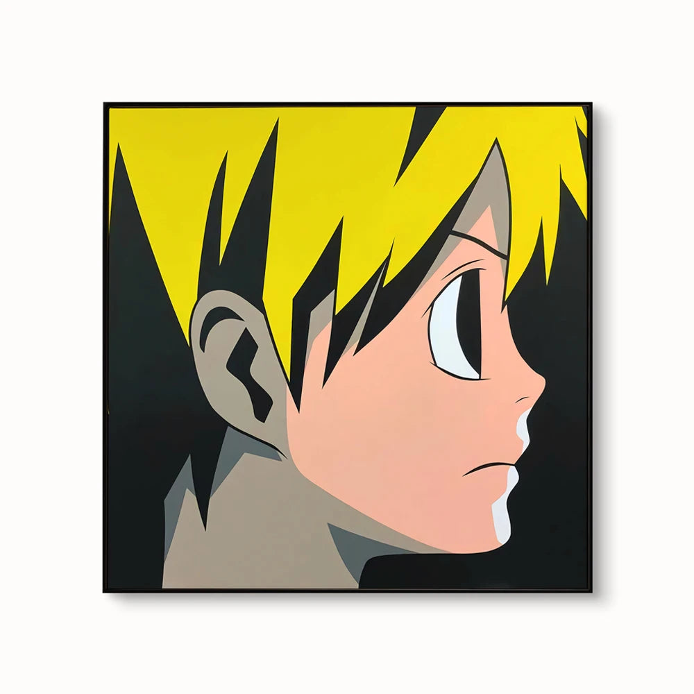Anime Pop Art Canvas Poster | Japanese Korean Style Wall Art for Kids & Teens