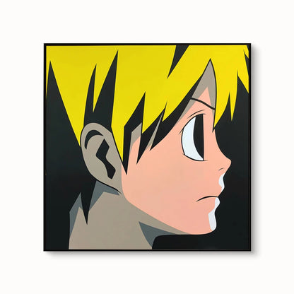 Anime Pop Art Canvas Poster | Japanese Korean Style Wall Art for Kids & Teens