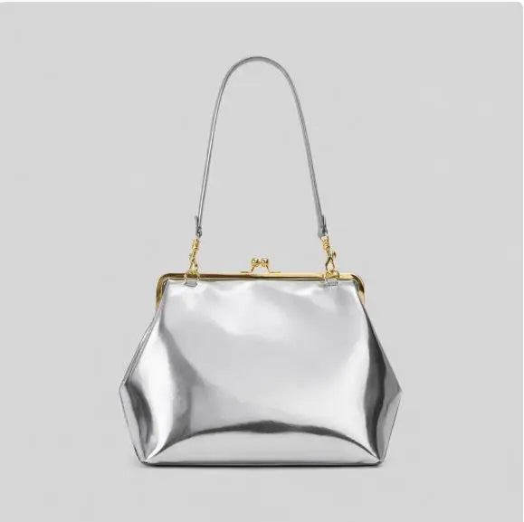 Luxury Clip Clasp Shoulder Bag – Women's Elegant Handbag
