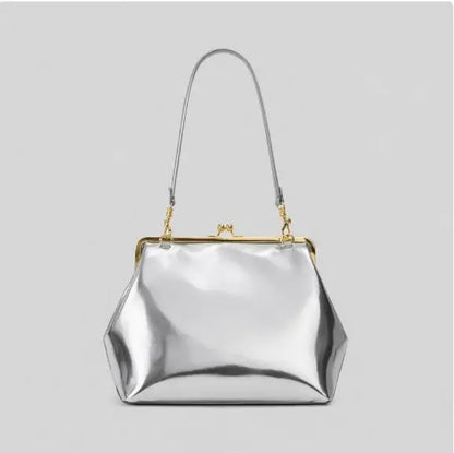 Luxury Clip Clasp Shoulder Bag – Women's Elegant Handbag