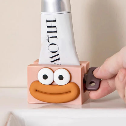 Cute Toothpaste Squeezer Bathroom Holder