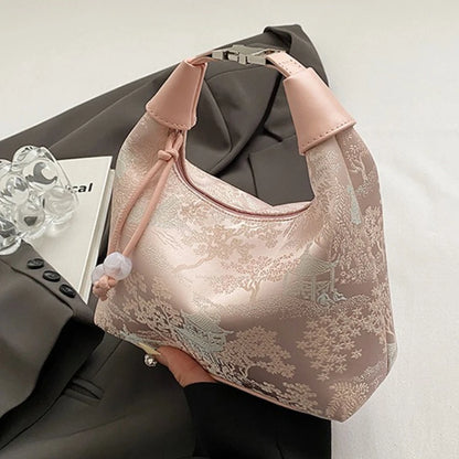 Casual Embroidered Chinese Style Handbag