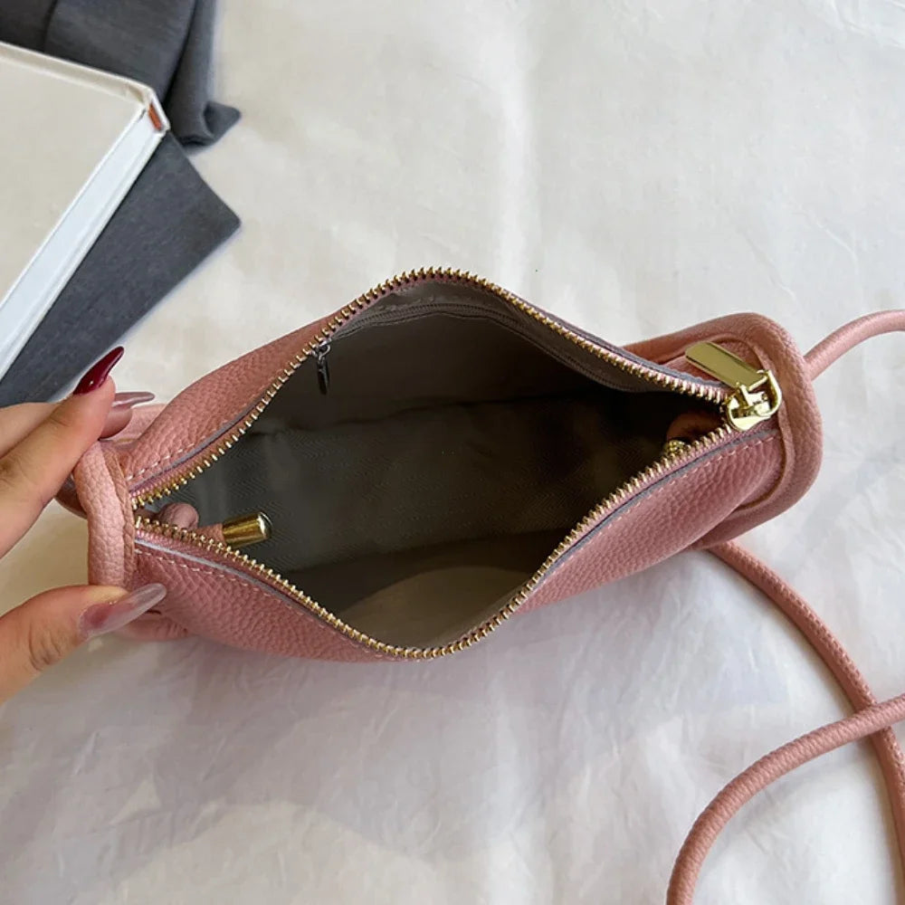 Real Cowhide Genuine Leather Sac Fashion Women Crossbody Bags