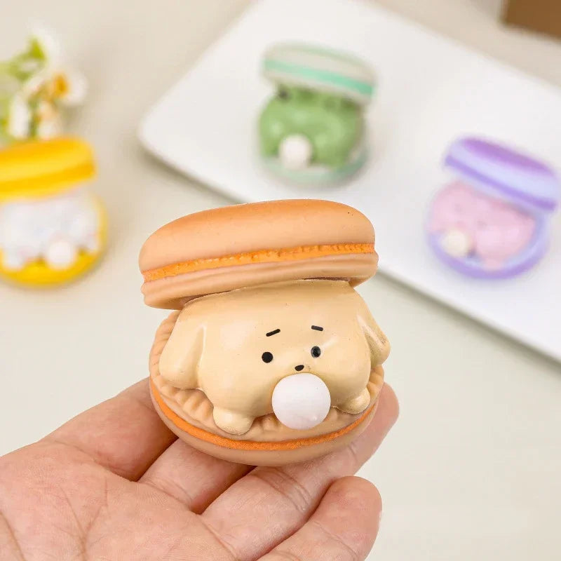 Cute Animal Bubble Burger Stress Relief Toy