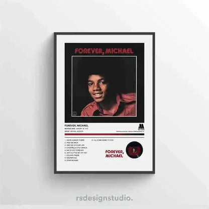 Michael Jackson Wall Art Canvas Print – Music Legend Poster for Home Decor