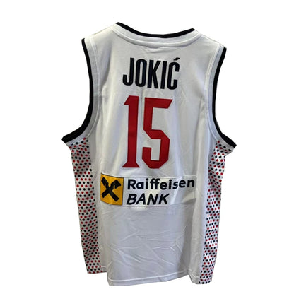 Jokic #15 Serbia National Basketball Jersey