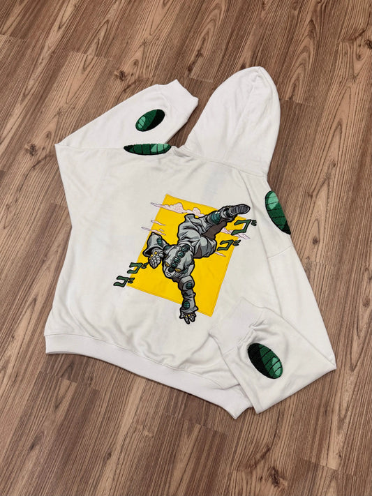 Echoes Act 3 Zip Up Hoodie – JoJo's Bizarre Adventure Oversized Y2K Hoodie