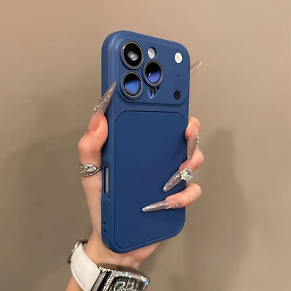 Matte iPhone Case with Lens Protection & Card Slot