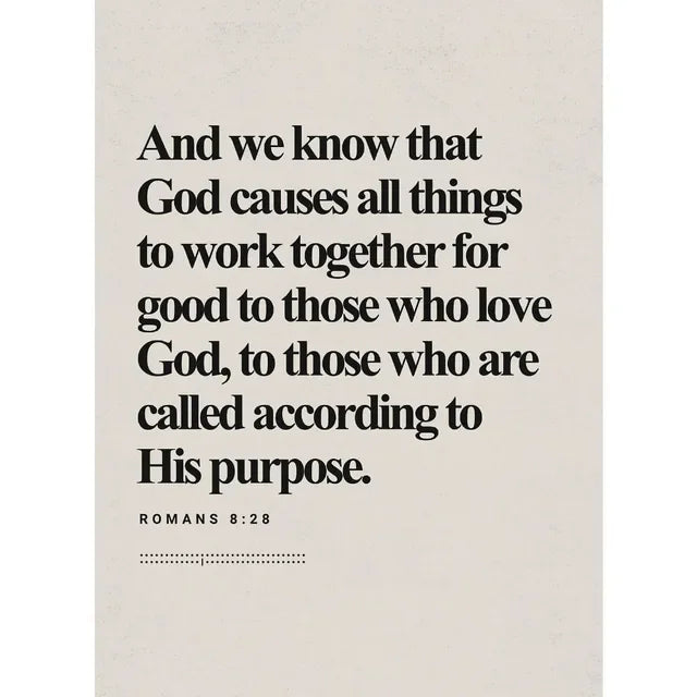 Bible Scripture Canvas Wall Art – Christian Quote Poster for Home Decor