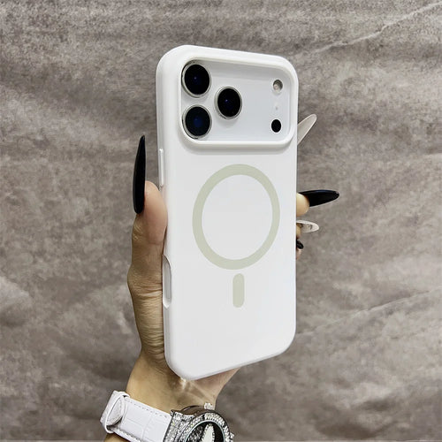 MagSafe Silicone iPhone Case – iPhone 12 to 17 Pro Max