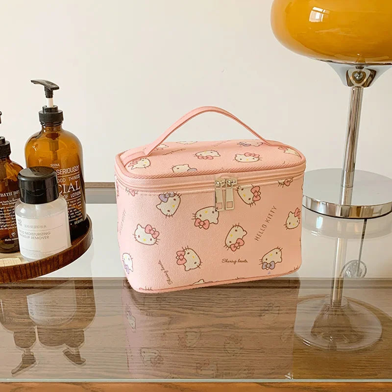 Hello Kitty Large Capacity Makeup Bag