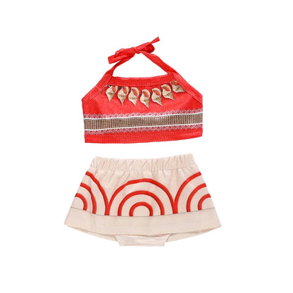 Moana Dress Costume For Girls Halloween Party