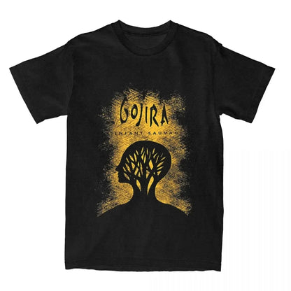 Gojira Band Graphic T-Shirt – Vintage Loose Fit Cotton Tee