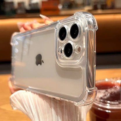 Clear Shockproof iPhone Case – Acrylic, iPhone 11 to 17 Series