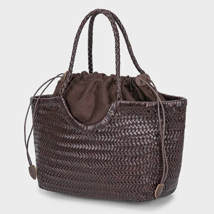 Brand Straw Woven Shoulder Bag