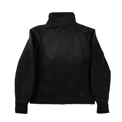 Fencing Jacket Y2K Vintage Wash Canvas – Unisex Gothic Harajuku Streetwear