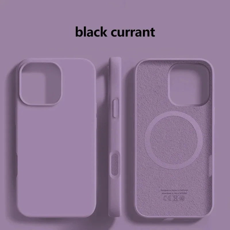 Liquid Silicone MagSafe iPhone Case – iPhone 12 to 17 Series
