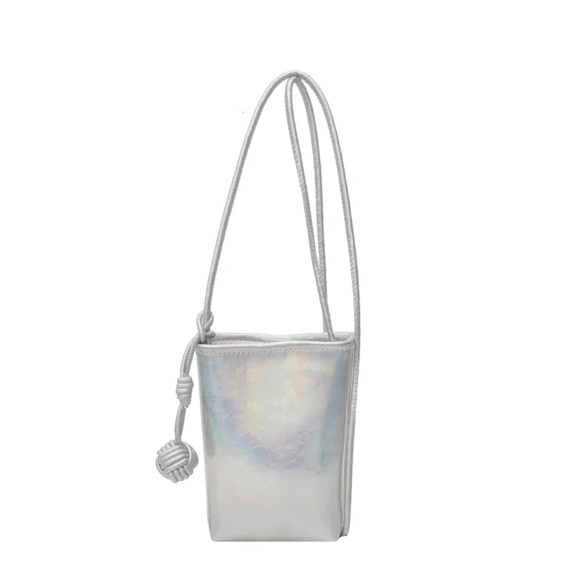 Mini PU Leather Crossbody Bag for Women – Y2K Style
