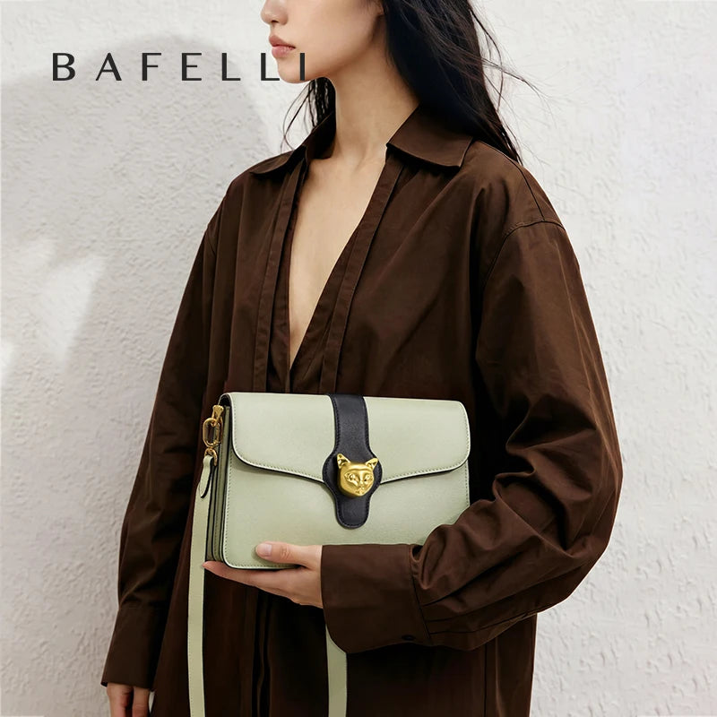 Luxury Leather Shoulder Bag – Designer Crossbody Handbag for Women