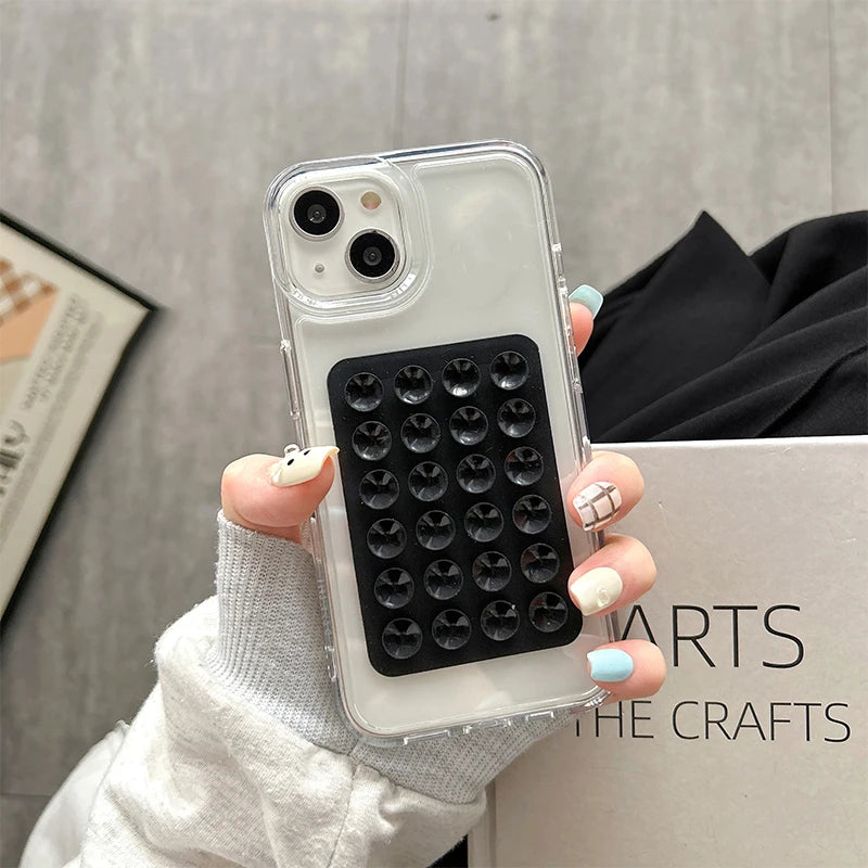 iPhone Case 3D Airbag Transparent Shockproof Cover – iPhone 17 to 11