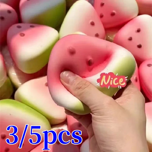 Watermelon Squishy Fidget Toy Stress Relief