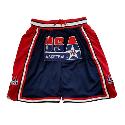 USA Basketball Shorts – 1992 Dream Team Retro Style