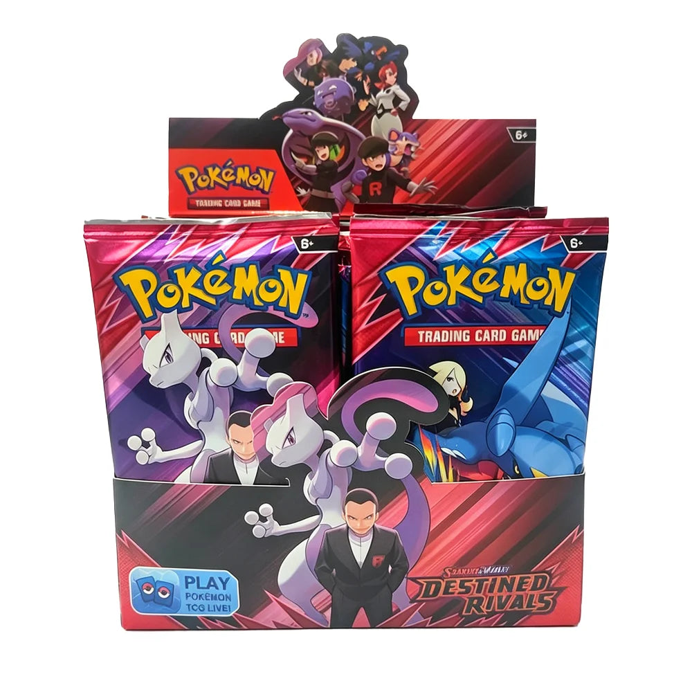 360Pcs Pokemon Card Destined Rivals Prismatic Evolutions Scarlet Violet 151 PALDEAN English Booster Battle Transaction Card