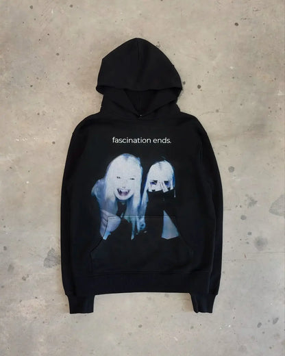 Men Women Vintage Dont Smoke Print Sweatshirt Classic Hip Hop Streetwear Tracksuit Clothing Loose