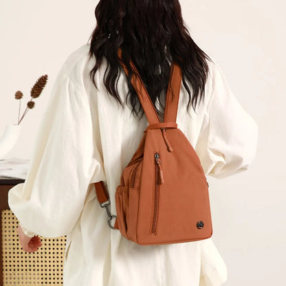 Simple Multi-functional Small Backpacks Chest Crossbody Shoulder Bags