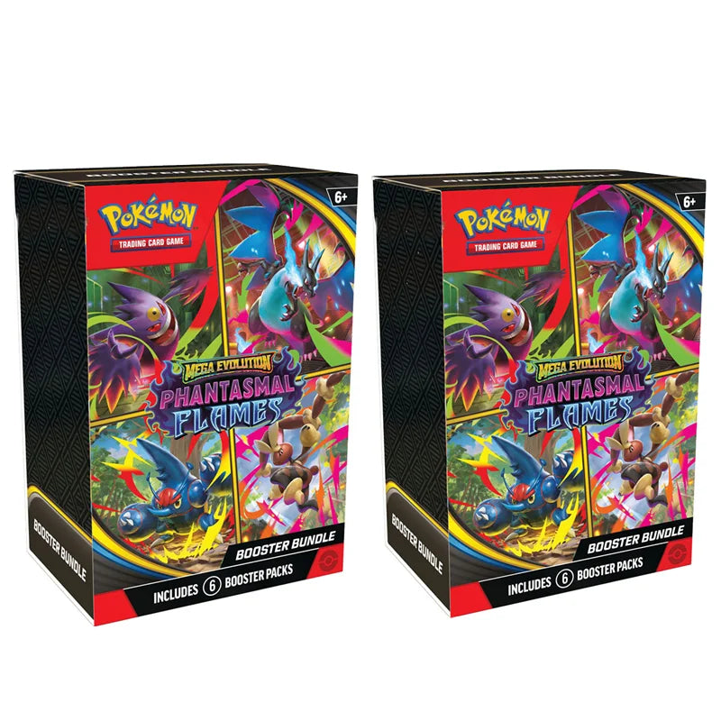 Pokemon TCG Phantasmal Flames Booster Bundle – Mega Evolution