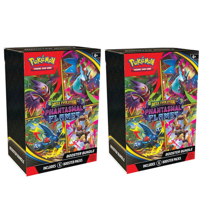 Pokemon TCG Phantasmal Flames Booster Bundle – Mega Evolution