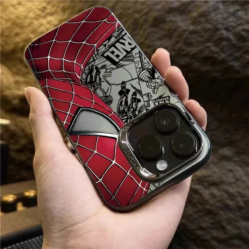 Spider-Man Eyes Phone Case – Marvel Web Design for iPhone
